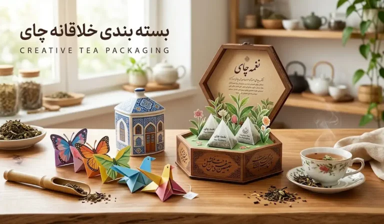 بسته بندی خلاقانه چای