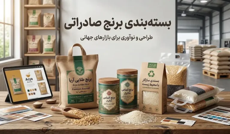 بسته بندی برنج صادراتی