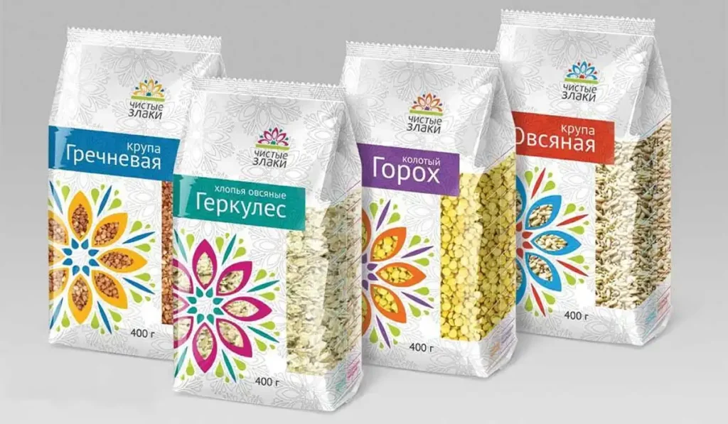 بسته بندی حبوبات سلفونی