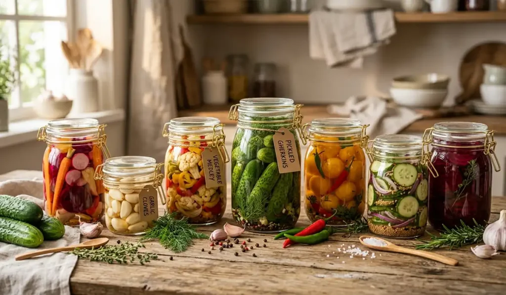 بسته بندی ترشیجات و شوریجات