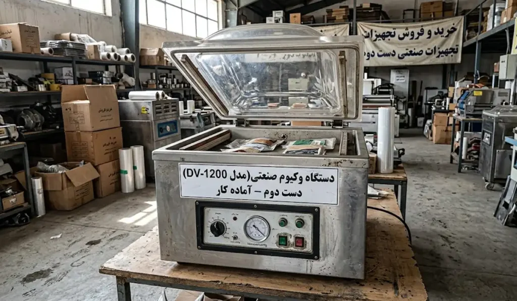 راهنمای خرید دستگاه وکیوم بسته بندی دست دوم